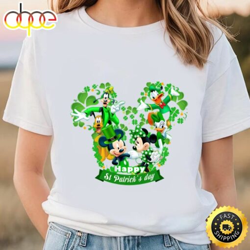 Disney St. Patrick’s Day Shirts, Minnie And Mikey Lucky St