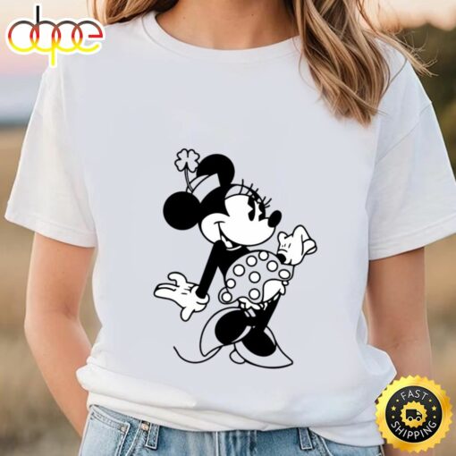 Disney St Patricks Day Shamrock Minnie Shirt