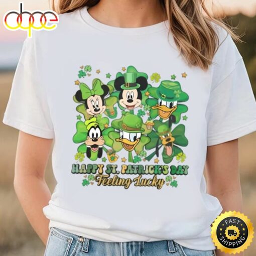 Disney St Patricks Day Shirt, Feeling Luck Saint Patrick’s Day Shirt