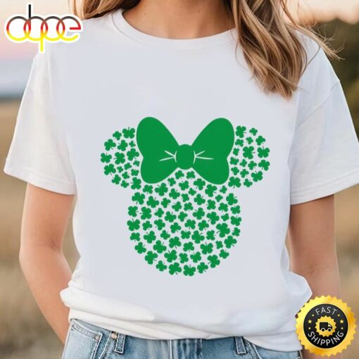 Disney St Patricks Day Shirt, St Patricks Day Minnie Shirt