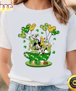 Disney St Patricks Day T-Shirt, Lucky Disney Shamrock Mickey Shirt
