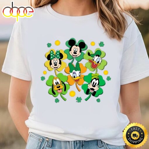 Disney St Patricks Day T-Shirt, Lucky Mickey Shirt