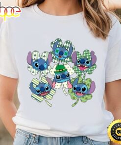 Disney Stitch Lucky Happy St Patrick’s Day Shirt