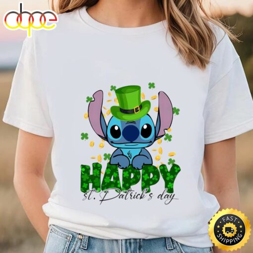 Disney Stitch St. Patrick’s Day Shirt, Stitch Shenanigans Irish