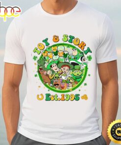 Disney Toy Story Friends Shirt, Toy Story Est 1995 Patricks Day Shirt