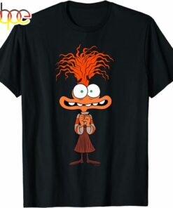 Disney and Pixar’s Inside Out 2 Toony Colors Emotion Anxiety T- Shirt