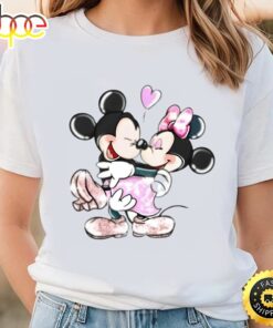 Disneyland Mickey And Minnie Gift For Valentine Day Shirt