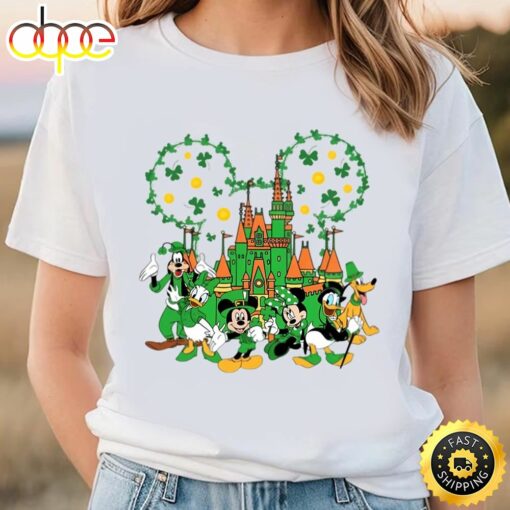 Disneyland St Patricks Day Shamrock Disney T-shirt