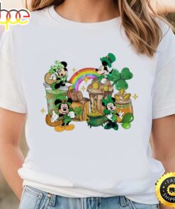 Disneyy St. Patricks Day Shirt, Green Mickey Lucky Shamrock Shirt