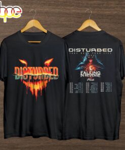 Disturbed 2024 Tour T-Shirt, Disturbed Band Fan Gift