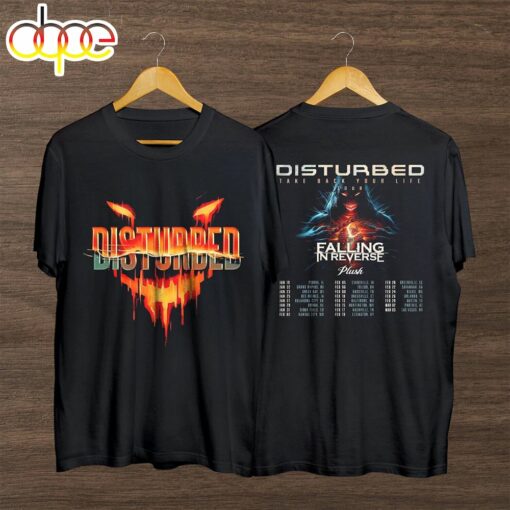 Disturbed 2024 Tour T-Shirt, Disturbed Band Fan Gift