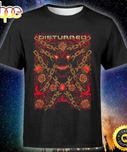Disturbed Abbotsford May 12 Tour 2023 Unisex T shirt 1