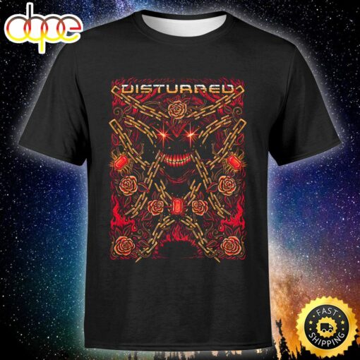 Disturbed Abbotsford May 12 Tour 2023 Unisex T-shirt