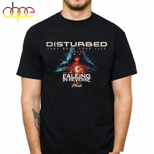 Disturbed Band Take Back Your Life Tour 2024 T-Shirt For Men Women