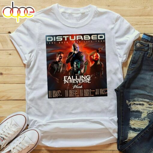 Disturbed Take Back Your Life Tour 2024 Continues Across The Usa T-Shirt