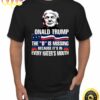 Donald Trump The D Is Missing Because Its In Every Haters Mouth Men Tshirt