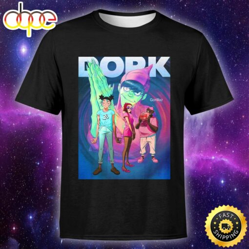 Dork March 2023 Gorillaz Tour 2023 Unisex T-Shirt