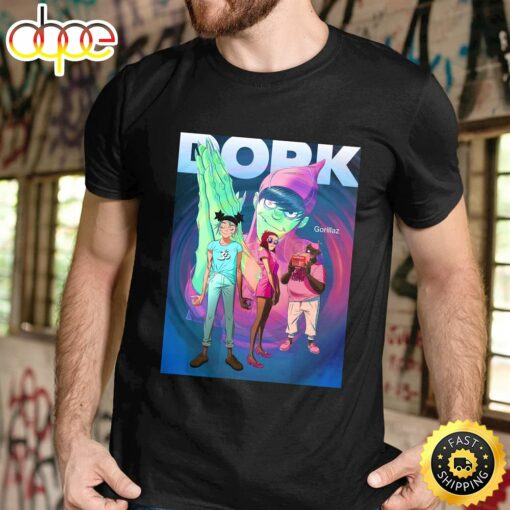 Dork March 2023 Gorillaz Tour 2023 Unisex T-Shirt