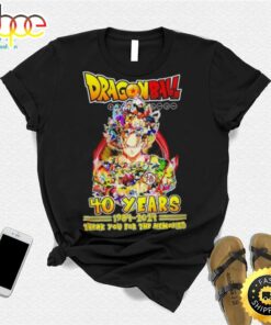 Dragon Ball 40 Years 1984 2024 Thank You For The Memories T Shirt