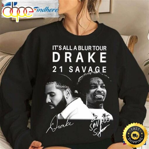 Drake It’s All A Blur 2023 Tour Merch, Hoodie And T-Shirt