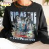 Drake J Cole Big As The What Tour 90s Shirt, Collage Rapper Vintage It’s All Blur Tour Shirt 2024
