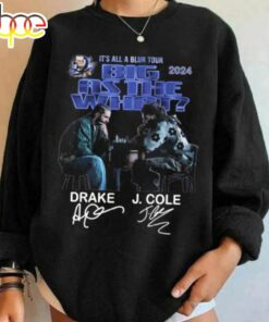 Drake J Cole Big As The What Tour 90s Unisex T-Shirt
