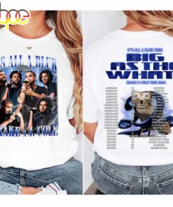 Drake J Cole It’s All Blur Tour 2024 T-shirt