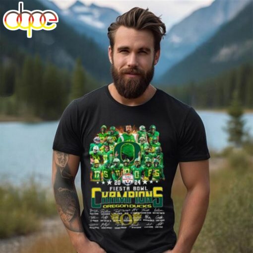 Ducks 2024 Fiesta Bowl Champions Shirt