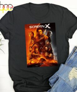 Dune Part Two 2024 Movie Poster Black T-Shirt