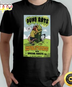 Dune Rats King Street New Castle Event Poster November 23 2023 T-shirt