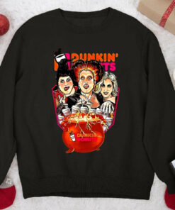 Dunkin Donuts Hocus Pocus Halloween Witches Sweatshirt