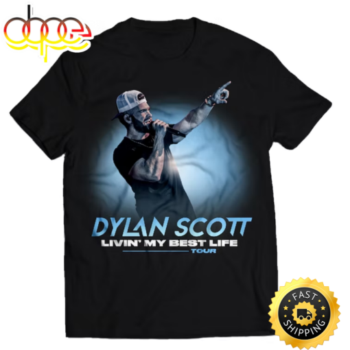 Dylan Scott Livin’ My Best Life Tour Tee T-shirt