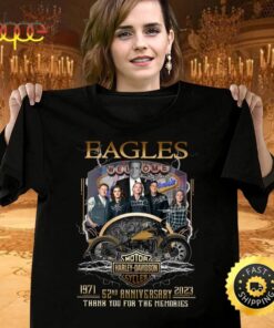 Eagles Signed 52nd Anniversary 1971-2023 Thank You Memories  Unisex For Fan T-shirt
