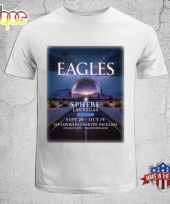 Eagles Sphere Las Vegas Music 2024 Unisex T-Shirt