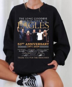 Eagles The Long Goodbye Final Tour 53rd Anniversary 1971-2024 Shirt