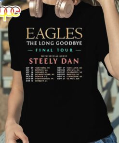 Eagles The Long Goodbye Final Tour Steely Dan 2024 T Shirt