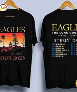 Eagles The Long Goodbye Tour 2023 Rock Band T-Shirt Gift For Fans