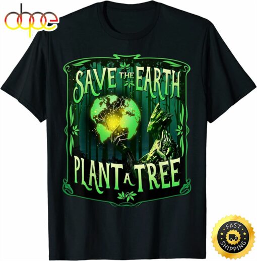 Earth Day Groot Save The Earth Plant A Tree T-Shirt