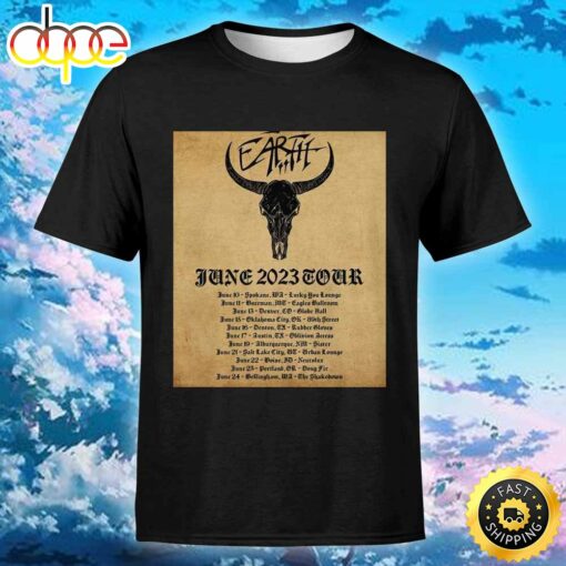 Earth US Tour June 2023 For Fans T-shirt