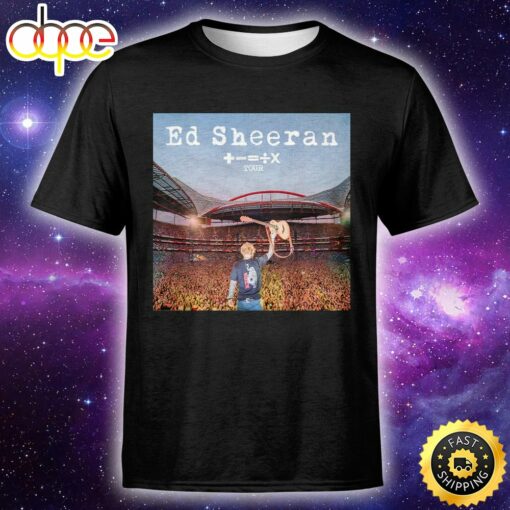 Ed Sheeran Concert In Las Vegas Unisex T-shirt