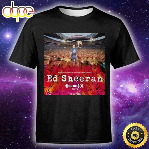 Ed Sheeran Live Concert, +–÷X Tour Suncorp Stadium Brisbane 2023 Unisex T-shirt