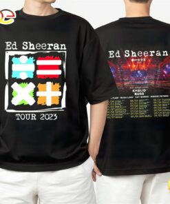 Ed Sheeran Mathematics Tour Australia Us 2023 Unisex T-shirt