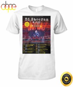 Ed Sheeran World Tour 2024 Shirt