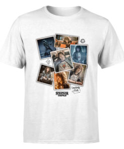 Eddie Munson Scrapbook Photos Stranger Things 4 T Shirt 1