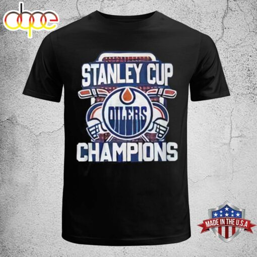 Edmonton Oilers Stanley Cup Champions 2024 Unisex T-shirt