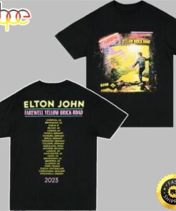 Elton John Farewell Neon Tour Euuk 2023 Tshirt