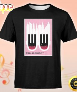 Elton John Farewell Yellow Brick Road New York Concert Print Unisex Tshirt 1