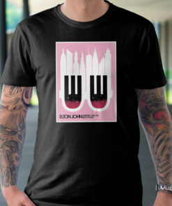 Elton John Farewell Yellow Brick Road New York Concert Print Unisex Tshirt 1 Elton John Farewell Yellow Brick Road New York Concert Print Unisex Tshirt 2