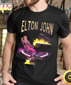 Elton John Foxborough Farewell Yellow Brick Road Tour Unisex T-shirt