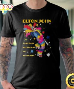 Elton John January 13 And 14 2023 Aami Park Melbourne Vic Australia Unisex Tshirt